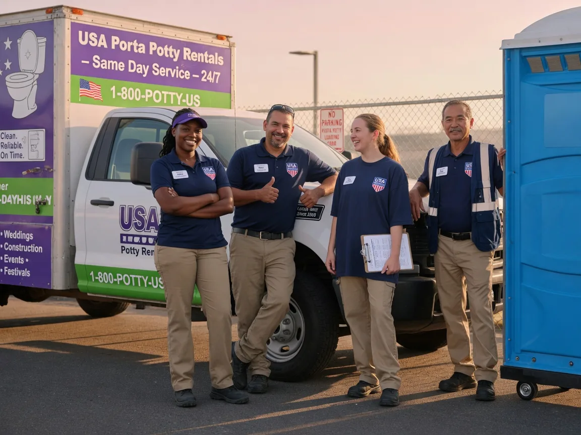 Porta Potty Rental company in Ruby, SC